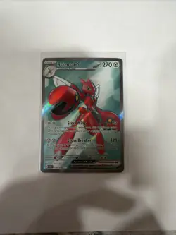 Scizor ex [Ultra Rare] - 195/162 - Temporal Forces NM Pokemon TCG Holo Rare Card - Image 1