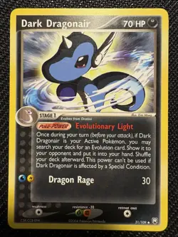 Pokemon TCG Dark Dragonair EX Team Rocket Returns 31/109 LP Card - Image 1