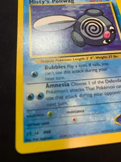 MISTY'S POLIWAG - 89/132 - GYM CHALLENGE - POKEMON CARD - LP - Image 2