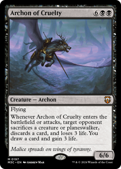 Archon of Cruelty [Modern Horizons 3 Commander] - Image 1