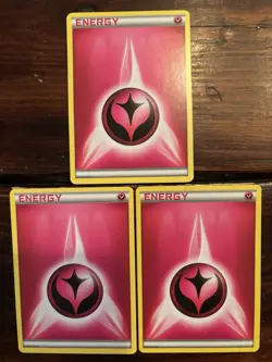 (3) Pokemon TCG 2013 Fairy Energy Unnumbered LOT - Image 1