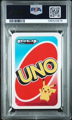 2020 UNO POKEMON JPN BACK-RED-#6 VENUSAUR PSA 10 - Image 2