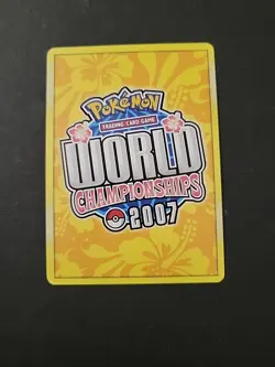 MP Pokemon TCG Jolteon EX Card World Championships 2007 Delta Species 109/113 - Image 2