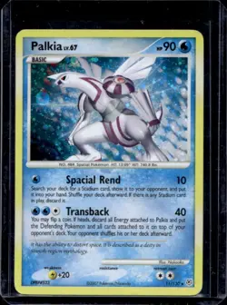 2007 Pokemon Diamond & Pearl Palkia Holo #11/130 - Image 1