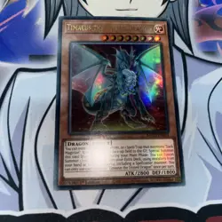 Timaeus the United Dragon BACH-EN003 Ultra Rare 1st Edition Near Mint Yugioh - Image 1