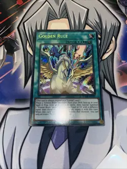 Golden Rule BLMR-EN035 Secret Rare 1st Edition Yugioh - Image 1