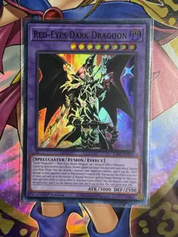 Red-Eyes Dark Dragoon Super Rare RA02-EN021 1st Ed NM Yugioh FREE SHIPPING - Image 1