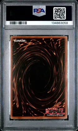 2003 YU-GI-OH! LON-LABYRINTH OF NIGHTMARE 1ST EDITION HUMANOID WORM DRAKE PSA 9 - Image 2