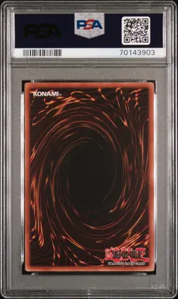 YUGIOH PSA 10 The Flute of Summoning Dragon SDK-042 Super Rare 1st Edition *3903 - Image 2