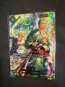 One Piece TCG OP14 Roronoa Zoro SP PRB02-006 - Image 3