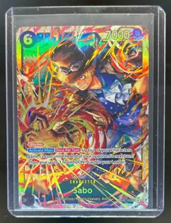 2024 One Piece 500 Years in the Future Sabo Secret Rare #OP13-120 - Image 1