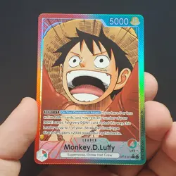 Monkey D Luffy (Alternate Art) OP13-001 Leader One Piece Carrying on His Will - Image 1