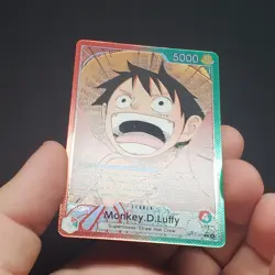 Monkey D Luffy (Alternate Art) OP13-001 Leader One Piece Carrying on His Will - Image 2