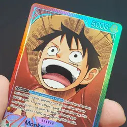 Monkey D Luffy (Alternate Art) OP13-001 Leader One Piece Carrying on His Will - Image 5