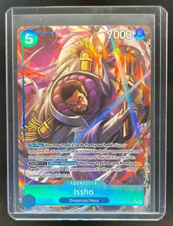 One Piece Card Game Azure Sea's Seven Issho Alt Art #EB04-022 - Image 1