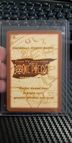 BANDAI One Piece Hyper Battle LUFFY S121 EARLY CARD VINTAGE - Image 2
