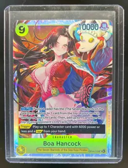 One Piece Azure's Sea's Seven Boa Hancock Super Rare SR #OP14-112 - Image 1