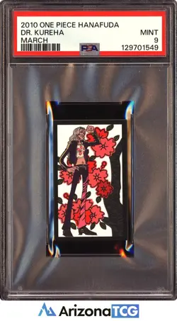 One Piece 2010 Dr. Kureha March One Piece Hanafuda PSA 9 - Image 1