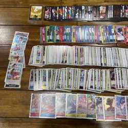One Piece TCG 552 Card Lot - Promos, Foils, Leaders, SR’s, Rare, & DON!! English - Image 2