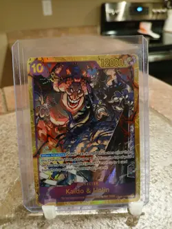 One Piece TCG Kaido & Linlin SEC OP08-119 English Secret Rare (LP/NM) - Image 1