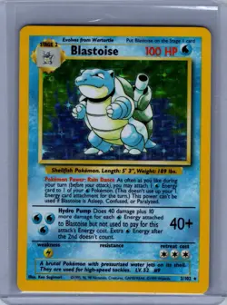 1999 Blastoise Holo Rare Pokemon Card TCG 2/102 Base Set - Image 1