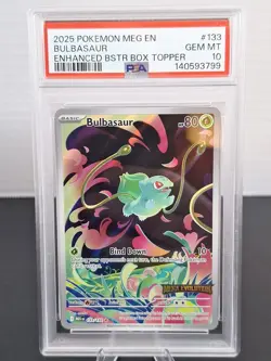 Bulbasaur - (Mega Evolution Stamped) 133/132 Miscellaneous Cards & Products Holo - Image 1