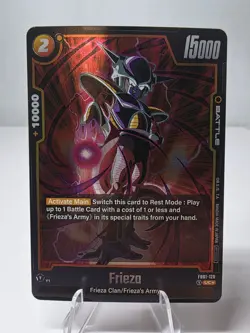 DBS Dragon Ball Fusion World FB01-128 Frieza Tournament Pack Card - Image 1