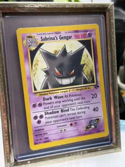 SABRINA'S GENGAR Gym Challenge POKEMON 2000 Trading Card 29/132 TCG - Image 1