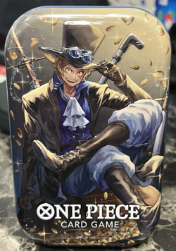 ONE PIECE TCG Card Game MINI TIN Volumn 2 SABO Sealed - Image 1