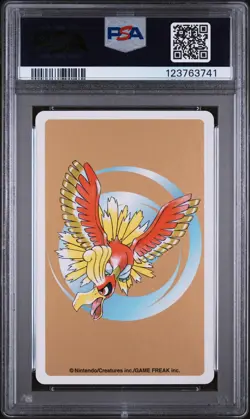 2000 POKEMON GOLD VERSION PLAYING CARDS 3 OF DIAMONDS #228A HOUNDOUR PSA 10 - Image 2