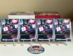 Guntank Full Playset x4 GD01-089 U NM Gundam Card Game - Image 1