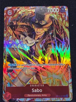 Sabo (Illustration Box Vol.5) OP05-007 One Piece Promotion Cards Foil - Image 1