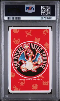1996 POKEMON RED VERSION PLAYING CARDS 4 OF DIAMONDS #145 ZAPDOS PSA 10 - Image 2