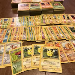 Pokemon Massive Bulk WOTC 1,000+ Card Vintage Lot 1st Edition Rare Shadowless - Image 1