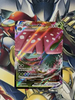 Venusaur VMAX SWSH102 SWSH: Sword & Shield Promo Cards Holo - Image 1