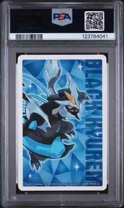 2012 POKEMON BLACK 2 PLAYING CARDS ACE OF SPADES TEPIG PSA 10 - Image 2