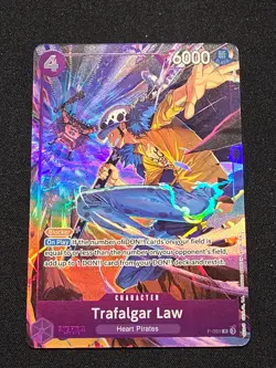 Trafalgar Law (Illustration Box Vol.6) P-093 One Piece Promotion Cards Foil - Image 1