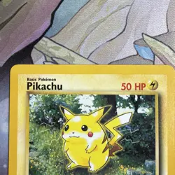 Pokemon Pikachu Jungle 1st Edition Card 60/64 Wizards W Gold Stamp - Image 2