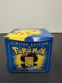 Pokemon Pikachu 23K Gold Plated Trading Card Limited Edition w/ Box & COA - Image 1