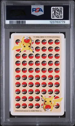 1998 POKEMON STADIUM YELLOW VERSION PLAYING CARDS QUEEN OF CLUBS GRAVELER PSA 10 - Image 2