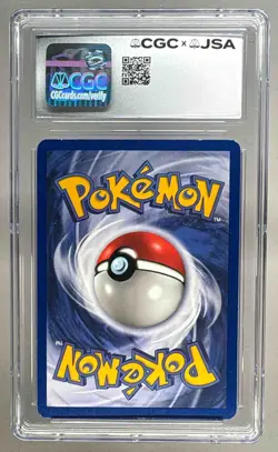 Matthew Sussman 2000 Pokemon Team Rocket #62 1st Meowth VA On Card Auto CGC AUTH - Image 2