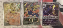 Pokemon Phantasmal Flames Illustration Rare and Mega Cards w/ Charizard - all NM - Image 3