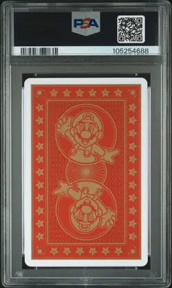 PSA 10 2010 Nintendo Mario Playing Cards Donkey Kong Of Hearts Ace Pop 2 - Image 2