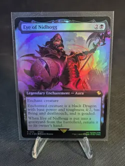 MTG - Eye of Nidhogg (Extended Art) Commander: Final Fantasy Foil NM - Image 1