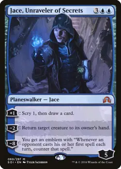 Jace, Unraveler of Secrets [Shadows over Innistrad] Magic MTG - Image 1