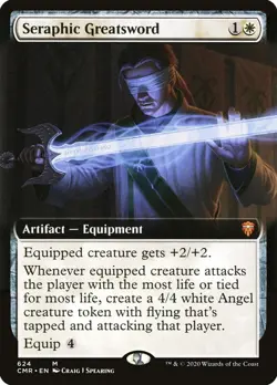 Seraphic Greatsword (Extended) [Commander Legends Extended] Magic MTG - Image 1