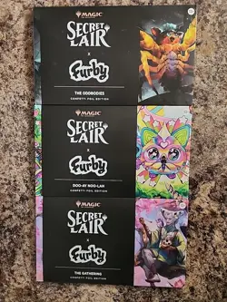 MTG Secret Lair Furby Confetti Foil Bundle Ay-loh Tee-wee-lah - Image 1