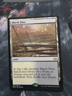 Marsh Flats Modern Masters 2017 EN Regular Land Rare Wizards of the Coast 239 - Image 1