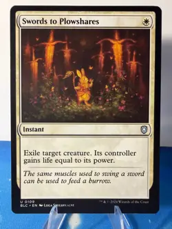Swords to Plowshares U Commander: Bloomburrow 109 NM - Image 1