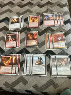 Boros-Aggro MTG Magic the Gathering Red/White Legacy Deck from M13-M14 - Image 4
